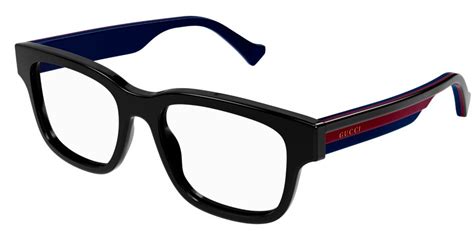 red and blue striped gucci glasses|Gucci prescription glasses online.